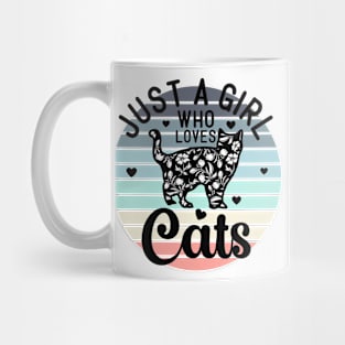 Just a girl who loves Cats 2 Mug